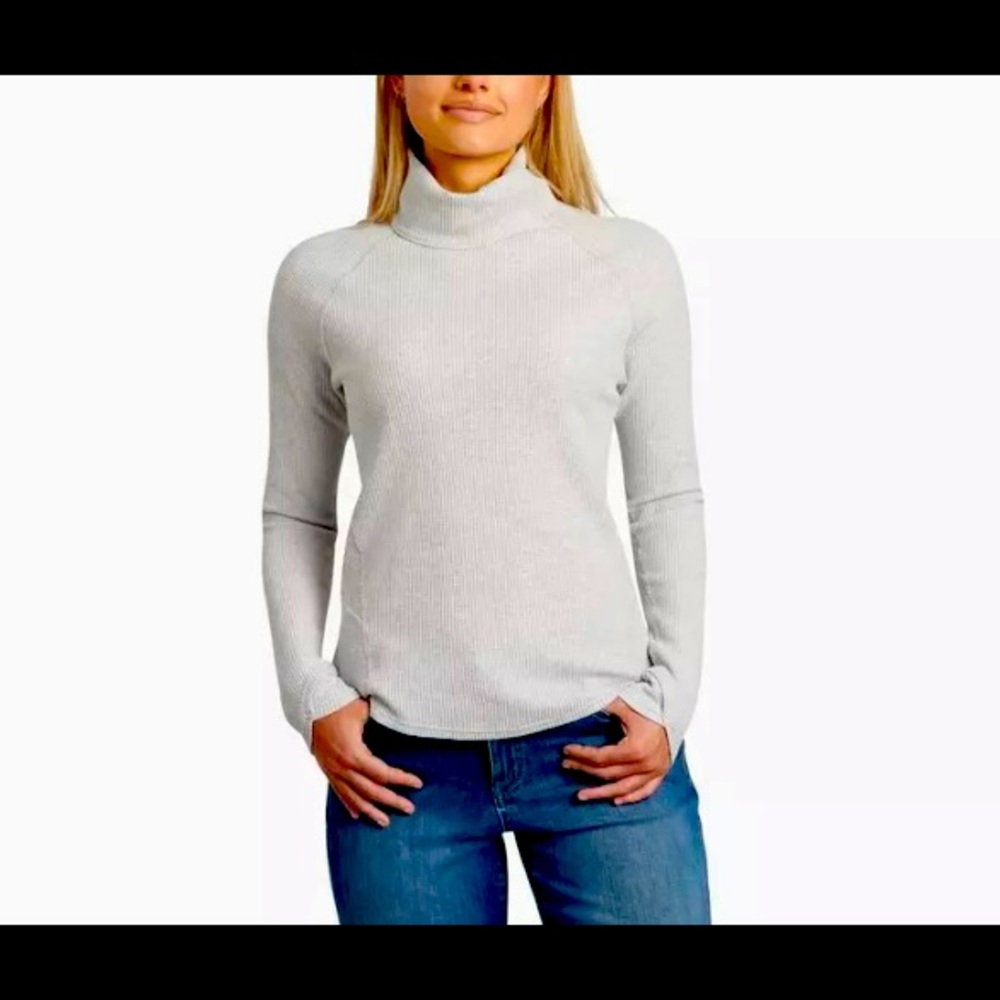 Kuhl Women’s Petra Turtleneck Ash Grey Small Thermal